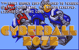 Tournament Cyberball Title Screen